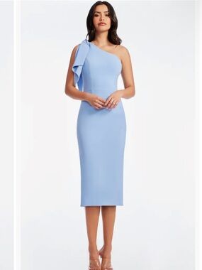 strapless open back dress Valerie Dress | Pink Sheath Dress main image 0